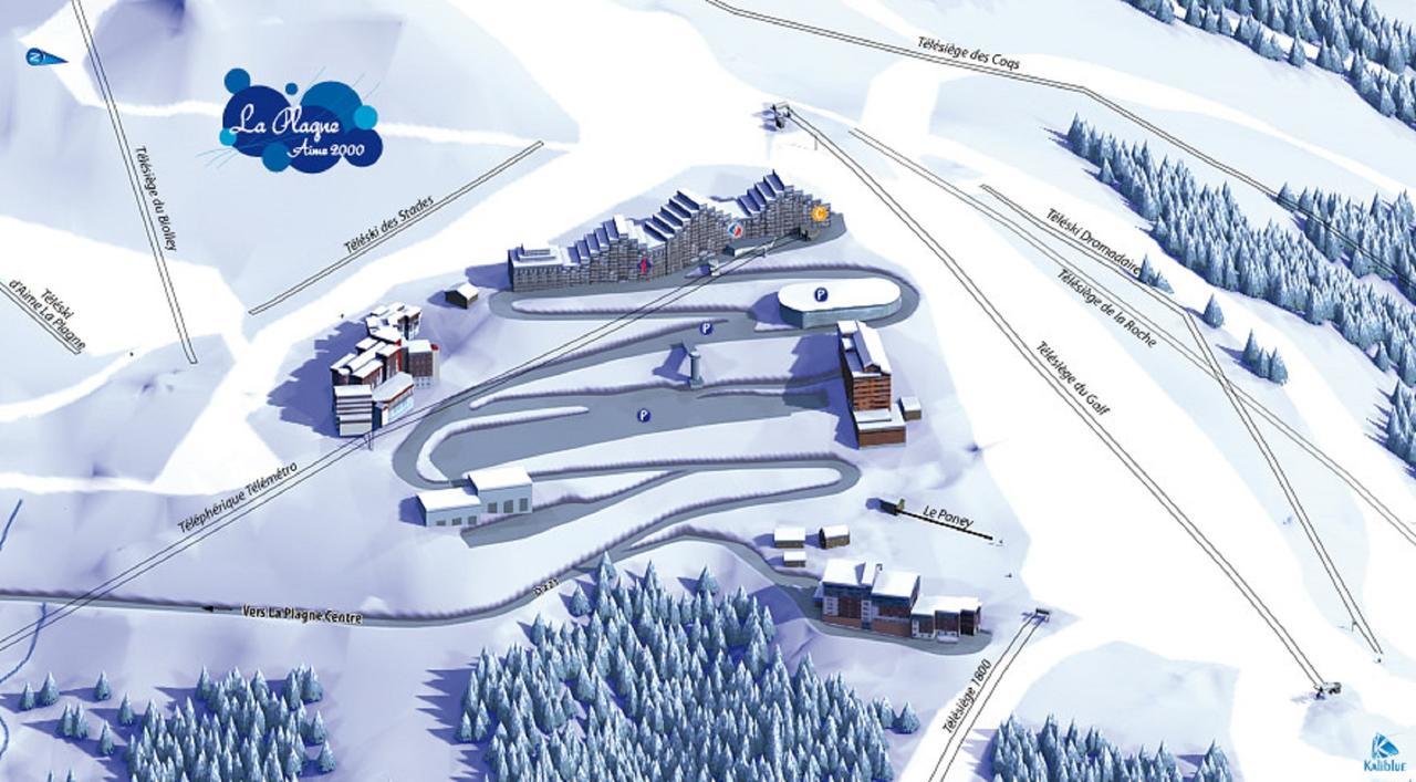 Plagne Aime 2000 Ski Apartments La Plagne Exterior photo